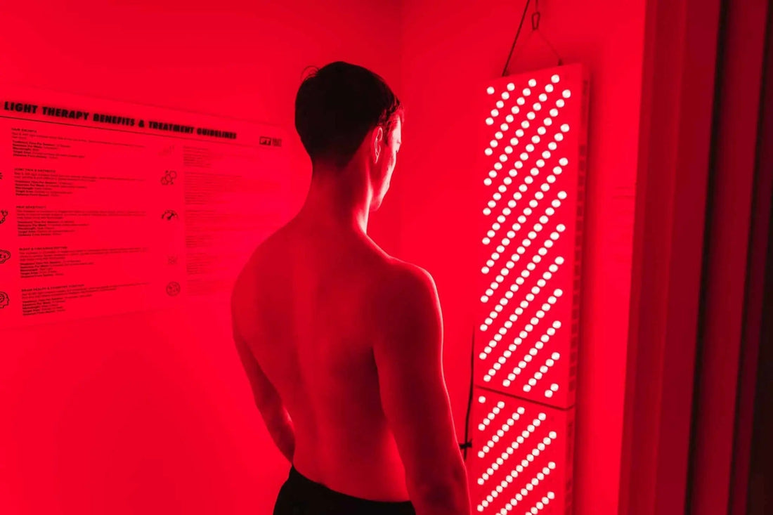 red light therapy for post-covid inflammation