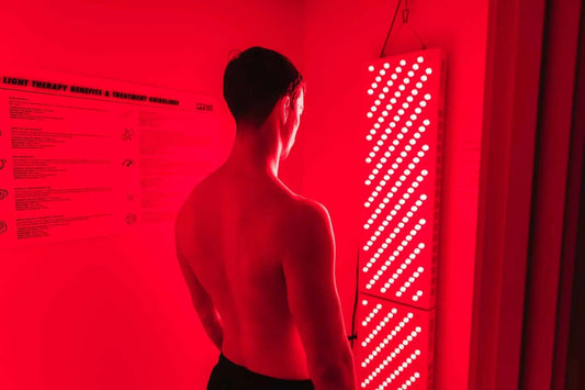 red light therapy for post-covid inflammation